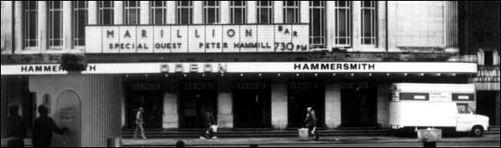 Hammersmith Odeon, London - April 1983 - Unknown photographer
